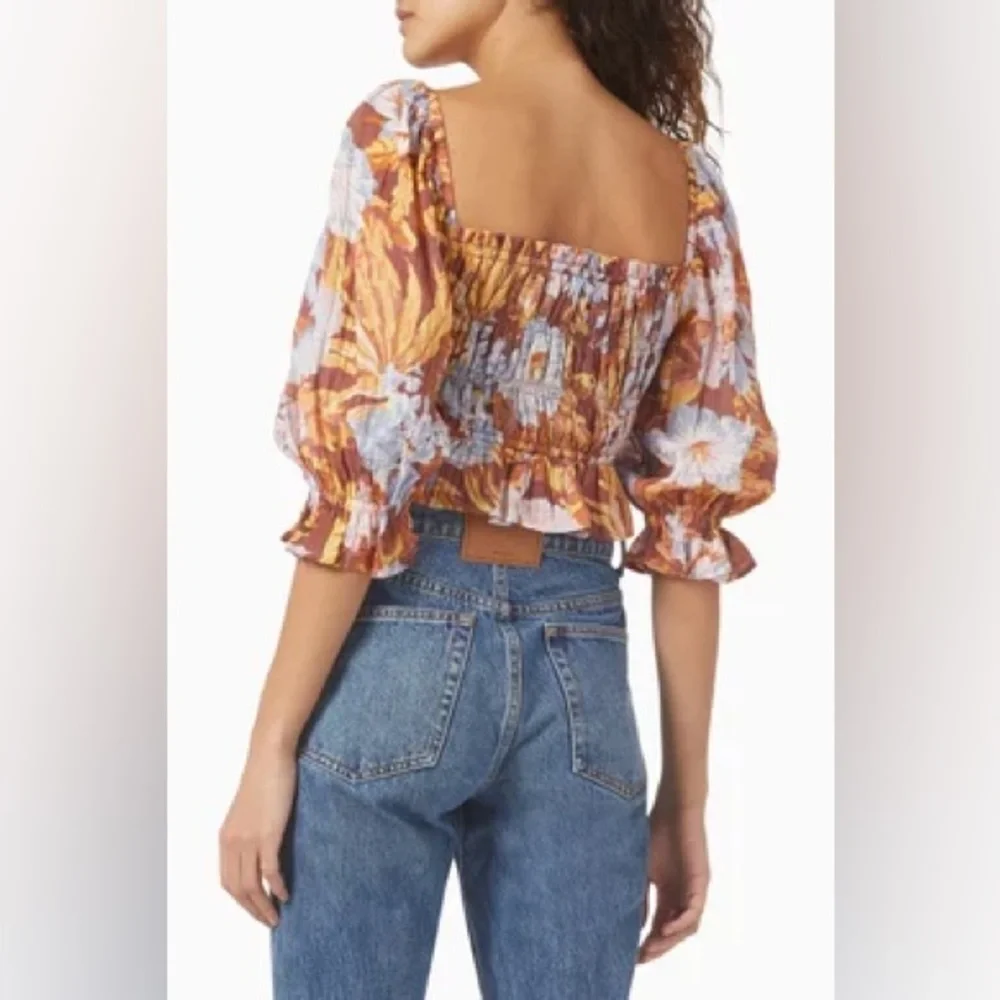 MINKPINK Serena Shirred Blouse - Picture 3 of 7